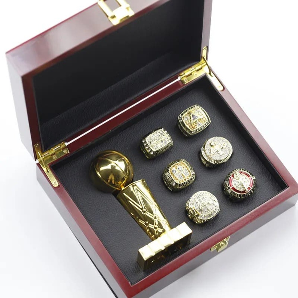 LA‎ Lakers Championship Ring Set with Box New NBA Champs Kobe Lebron